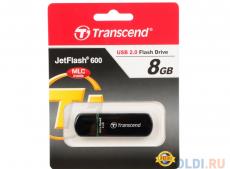 USB флешка 8GB USB Drive (USB 2.0) Transcend 600 (TS8GJF600)