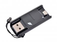 Внешний накопитель 64GB USB Drive (USB 3.0) Leef BRIDGE Black (LB300KK064R7)