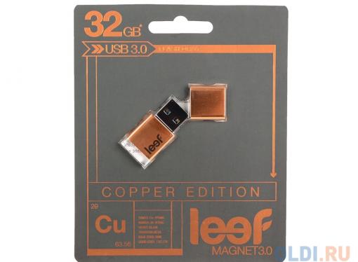 Внешний накопитель 32GB Leef Magnet (USB 3.0) (LFMGN-032COP)