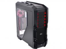 Корпус Aerocool GT-S Black Edition без БП, Full Tower, XL-ATX, сталь 1.2мм, USB 3.0, контроллер вентиляторов, вент-ры: 2x20см LED, 1x 14см
