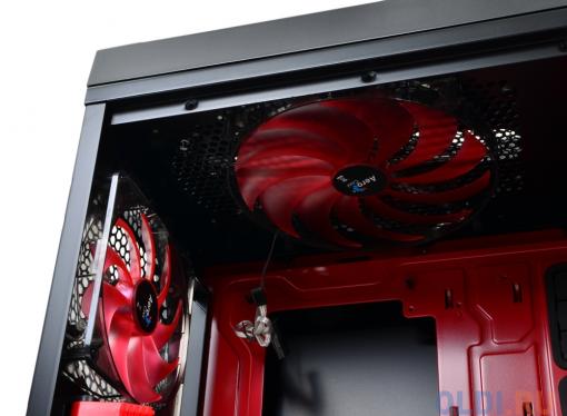 Корпус Aerocool GT-S Black Edition без БП, Full Tower, XL-ATX, сталь 1.2мм, USB 3.0, контроллер вентиляторов, вент-ры: 2x20см LED, 1x 14см