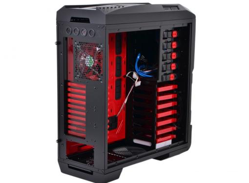Корпус Aerocool GT-S Black Edition без БП, Full Tower, XL-ATX, сталь 1.2мм, USB 3.0, контроллер вентиляторов, вент-ры: 2x20см LED, 1x 14см