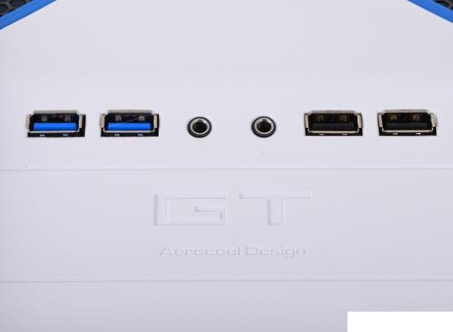 Корпус Aerocool GT-S White Edition без БП, Full Tower, XL-ATX, сталь 1.2мм, USB 3.0, контроллер вентиляторов, вент-ры: 2x20см LED, 1x 14см