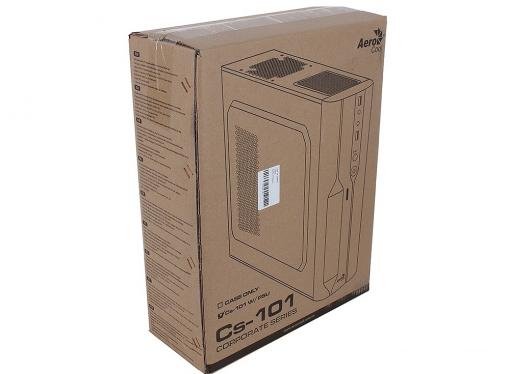 Корпус Aerocool Cs-101 Black , slim desktop, mATX/mini-ITX, 2x USB 3.0, 400Вт SFX.