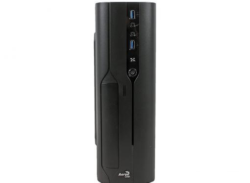 Корпус Aerocool Cs-101 Black , slim desktop, mATX/mini-ITX, 2x USB 3.0, 400Вт SFX.