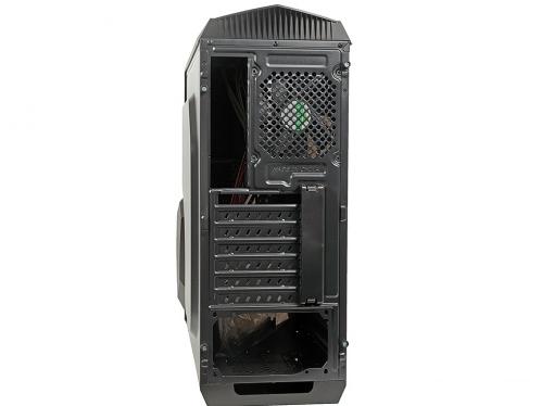 Корпус Aerocool BattleHawk Black , ATX, без БП, окно, SD-картридер, контроллер вентиляторов, 1х USB 3.0, 2x USB 2.0