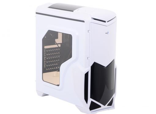 Корпус Aerocool BattleHawk White , ATX, без БП, окно, SD-картридер, контроллер вентиляторов, 1х USB 3.0, 2x USB 2.0