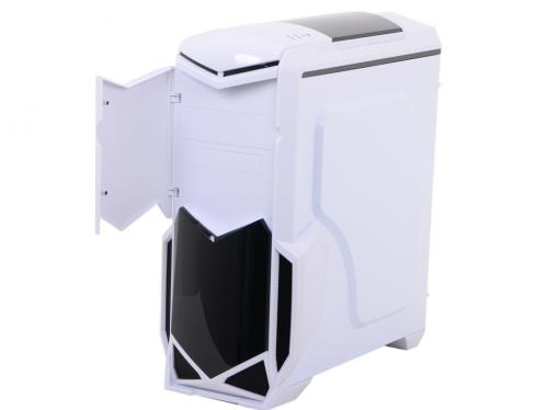 Корпус Aerocool BattleHawk White , ATX, без БП, окно, SD-картридер, контроллер вентиляторов, 1х USB 3.0, 2x USB 2.0
