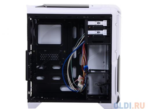 Корпус Aerocool BattleHawk White , ATX, без БП, окно, SD-картридер, контроллер вентиляторов, 1х USB 3.0, 2x USB 2.0