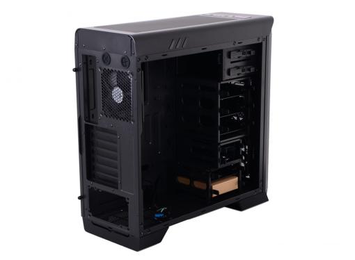 Корпус Aerocool Aero-1000 Black , ATX, без БП, окно, толщина 0,8мм, 2х USB 3.0, корзина для HDD/SSD