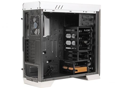 Корпус Aerocool Aero-1000 White , ATX, без БП, окно, толщина 0,8мм, 2х USB 3.0, корзина для HDD/SSD