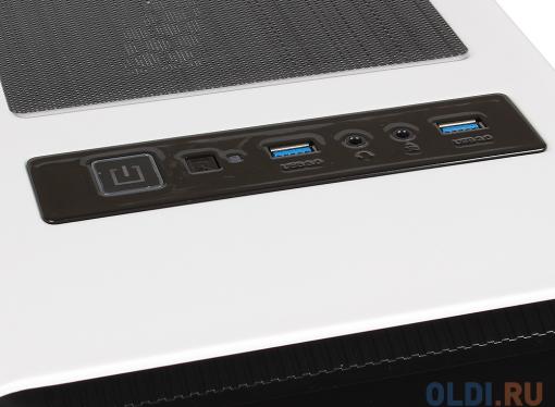 Корпус Aerocool Aero-1000 White , ATX, без БП, окно, толщина 0,8мм, 2х USB 3.0, корзина для HDD/SSD