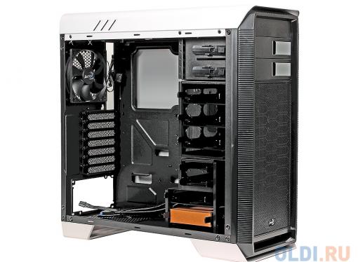 Корпус Aerocool Aero-1000 White , ATX, без БП, окно, толщина 0,8мм, 2х USB 3.0, корзина для HDD/SSD