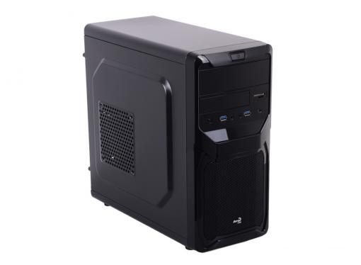 Корпус Aerocool Qs-183 Advance Black , mATX, 2x USB 3.0, картридер, съемный фильтр от пыли для БП.