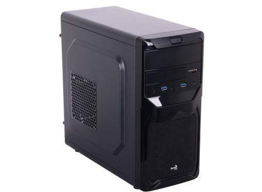 Корпус Aerocool Qs-183 Advance, mATX, 450Вт , 2x USB 3.0, картридер, съемный фильтр от пыли для БП.