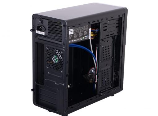 Корпус Aerocool Qs-183 Advance, mATX, 450Вт , 2x USB 3.0, картридер, съемный фильтр от пыли для БП.