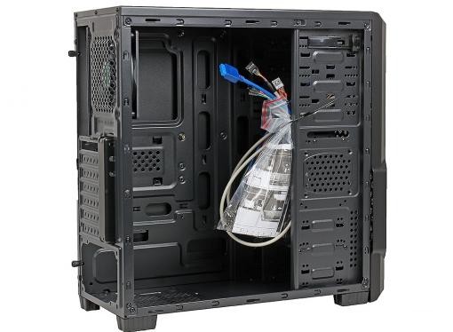 Корпус Aerocool Vs-1 , ATX, без БП, 2 x USB2.0 + 1 x USB3.0, в комплекте 1 x 120 мм вент-р .