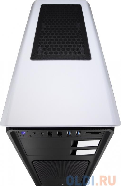 Корпус Aerocool Aero-800 White + CR , ATX, без БП, окно, картридер, 2 x USB 3.0, 2 x USB 2.0, 2 x 120 мм вент-ра.