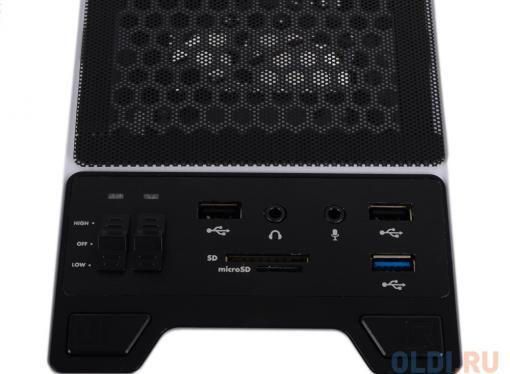 Корпус Aerocool Aero-500 White + картридер SD/micro SD , ATX, 1x USB 3.0, 2x USB 2.0, 2х реобаса, фильтры от пыли.