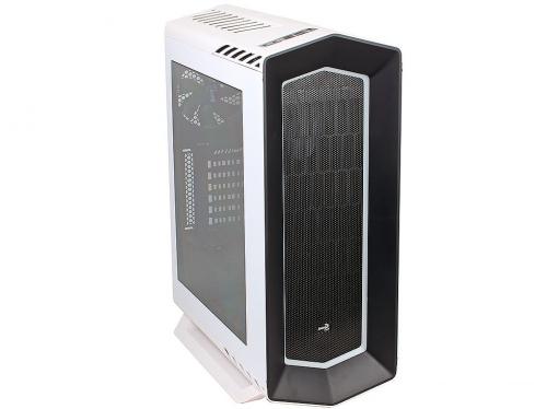 Корпус Aerocool P7-C1 White , ATX, без БП, с окном, 8 вариантов подсветки, 2x USB2.0, 2x USB3.0, SD карт-ридер.