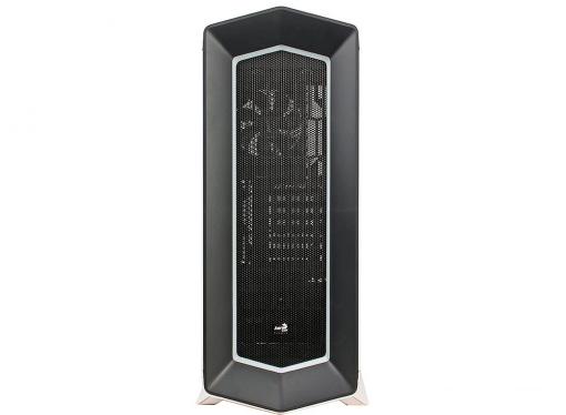 Корпус Aerocool P7-C1 White , ATX, без БП, с окном, 8 вариантов подсветки, 2x USB2.0, 2x USB3.0, SD карт-ридер.