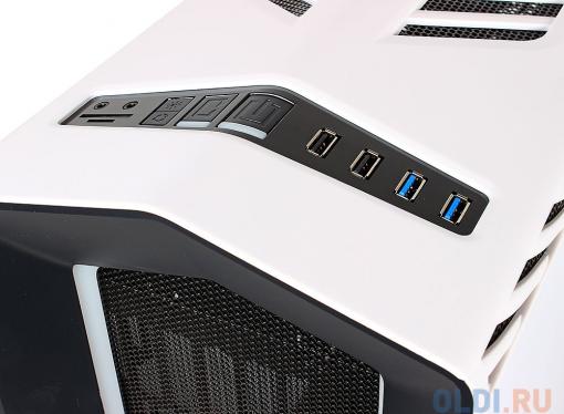 Корпус Aerocool P7-C1 WG , ATX, без БП, с большим закаленным окном, ATX, без БП, с окном, 8 вариантов подсветки, 2x USB2.0, 2x USB3.0, SD карт-ридер.