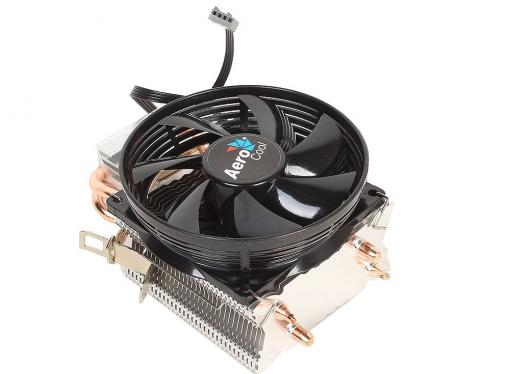 Кулер для процессора Aerocool Verkho 2 , до 110W, 2х теплотрубки, PWM, 800-2000 RPM, LGA 1156/1155/1151/1150/775 , FM2/FM1/AM3+/AM3/AM2+/AM2/940/939/754