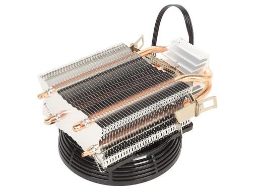 Кулер для процессора Aerocool Verkho 2 , до 110W, 2х теплотрубки, PWM, 800-2000 RPM, LGA 1156/1155/1151/1150/775 , FM2/FM1/AM3+/AM3/AM2+/AM2/940/939/754