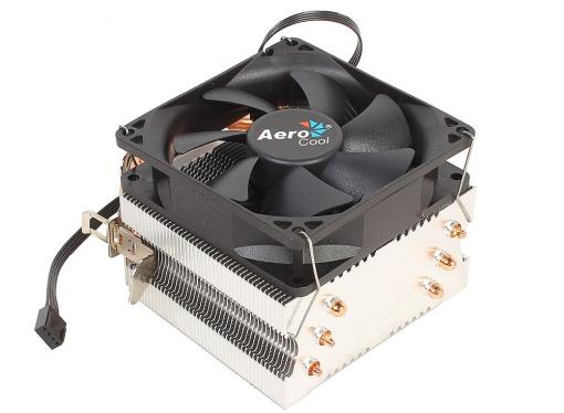Кулер для процессора Aerocool Verkho 3 , до 120W, 3х теплотрубки, PWM, 1200-2800 RPM, LGA 1156/1155/1151/1150/775 , FM2/FM1/AM3+/AM3/AM2+/AM2/940/939/754