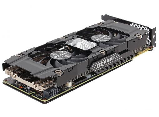 Видеокарта 8Gb (PCI-E) Inno3D GeForce GTX 1080 Twin X2 N1080-1SDN-P6DN (GTX1080, GDDR5, 256bit, HDCP, DVI, HDMI, 3*DP, Retail)