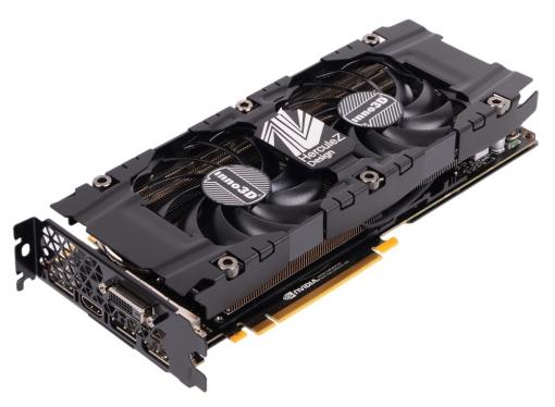 Видеокарта Inno3D GeForce GTX 1080 Ti Twin X2 N108T-1SDN-Q6MN 11Gb 1480Mhz NVIDIA GTX1080 Ti/GDDR5X/11000MHz/352 bit/PCI-E/ DVI DP HDMI