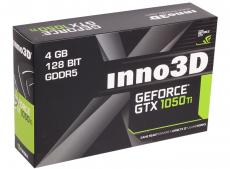 Видеокарта Inno3D GeForce GTX 1050 Ti Compact 1-Slot N105T2-1SDV-M5CM 4Gb 1290Mhz NVIDIA GeForce GTX1050 Ti/GDDR5/7000/128 bit/PCI-E/ DVI DP HDMI