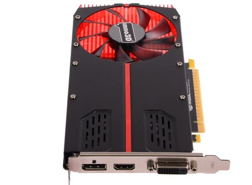 Видеокарта Inno3D GeForce GTX 1050 Ti Compact 1-Slot N105T2-1SDV-M5CM 4Gb 1290Mhz NVIDIA GeForce GTX1050 Ti/GDDR5/7000/128 bit/PCI-E/ DVI DP HDMI
