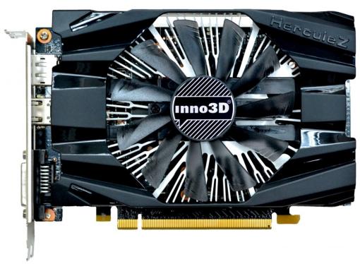 Видеокарта Inno3D GeForce GTX 1060 Compact N1060-6DDN-L5GM 3Gb 1506Mhz NVIDIA GeForce GTX1060/GDDR5/8000/192 bit/PCI-E/ DVI DP HDMI