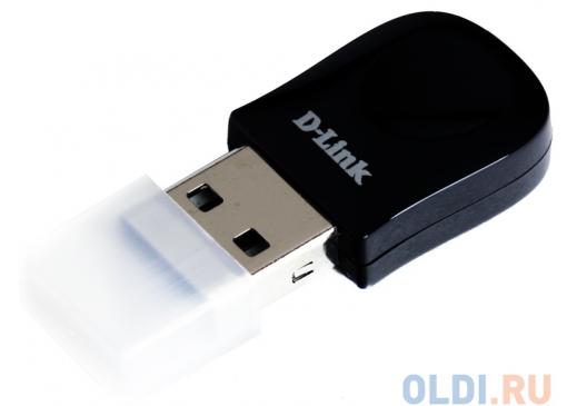 Беспроводной Wi-Fi адаптер D-Link DWA-131/E1A 802.11bgn, 150Mbps, 2.4GHz, USB