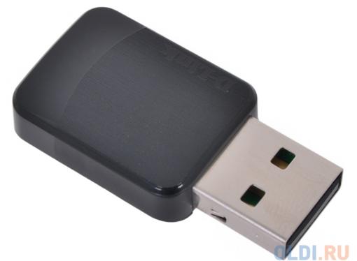 Беспроводной Wi-Fi адаптер D-Link DWA-171/RU/A1A 802.11bgn, 150/433Mbps, 2.4/5GHz, USB