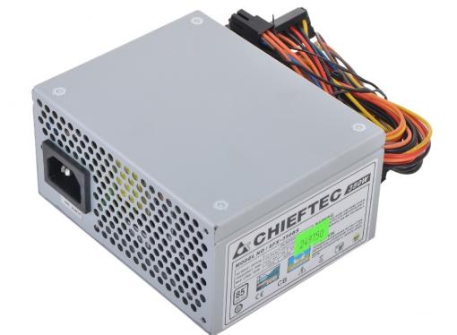 Блок питания  Chieftec 350W OEM SFX-350BS [Smart] SFX, v2.3,  A.PFC, КПД)85%, 2x SATA, 2x MOLEX, Fan 8 cm.