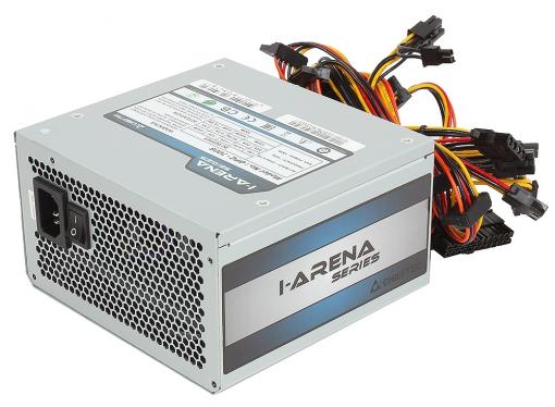 Блок питания  Chieftec 700W OEM GPC-700S [iARENA] ATX v.2.3, КПД ) 80%, A.PFC, 2x PCI-E (6+2-Pin), 6x SATA, 2x MOLEX, 8PIN EPS (4+4), Fan 12cm
