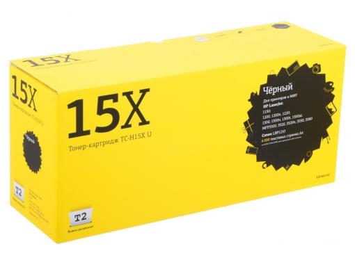 Картридж T2 TC-H15XU (аналог C7115X/Q2613X/Q2624X/ Canon EP-25X) для HP LJ 1000/1150/1200/1300/Canon LBP1210 (3500 стр.) с чипом