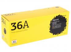 Картридж T2 TC-H36A для HP LaserJet P1505/P1505n/M1120/M1120n/M1522n/Canon i-SENSYS LBP3250 Cartrige 713 (2000 стр.) с чипом (аналог CB436)