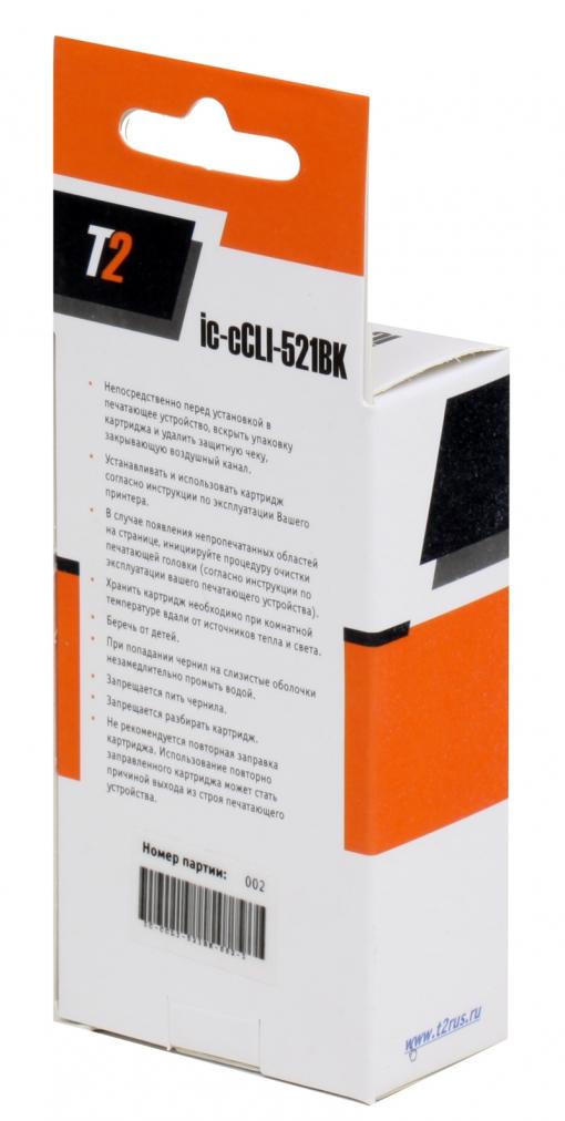 Картридж T2 IC-CCLI-521BK Black (с чипом)
