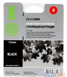 Картридж Cactus CS-CLI8BK для CANON PIXMA  MP470/ MP500/ MP530/ MP600/ MP800/ MP810/ MP830/ MP970; MX850;  iP4200/ iP4300/ iP5200/ iP5300/ iP6600D/ iP Картридж Cactus CS-CLI8BK для CANON PIXMA  MP470/ MP500/ MP530/ MP600/ MP800/ MP810/ MP830/ MP970; MX850;  iP4200/ iP4300/ iP5200/ iP5300/ iP6600D/ iP