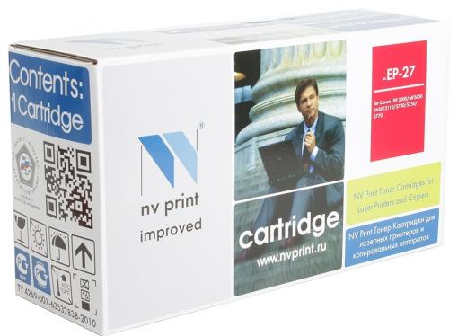 Картридж NV-Print совместимый Canon EP-27 для LBP 3200/MF5630/5650/3110/5730/5750/5770. Чёрный. 2500 страниц.