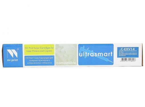 Картридж NV Print совместимый Canon NV-CEXV14 для IR 2016/2016J/2020/2018/2022/2025/2030/2318L (460гр). Чёрный. 8300 страниц.