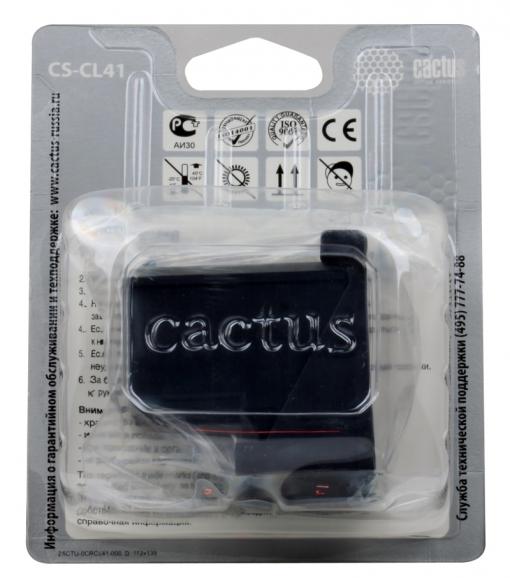 Картридж CACTUS CS-CL41 для Canon PIXMA  MP150/ MP160/ MP170/ MP180/ MP450/ MP460/ MP470; iP1200/ iP1300 /iP1600/ iP1700/ iP1800/ iP190