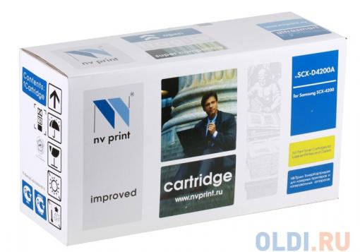 Тонер-картридж NV-Print совместимый Samsung SCX-D4200A для SCX-4200. Чёрный. 3000 страниц.