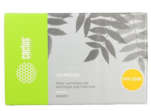 Картридж Cactus CS-PH3300 для Xerox Phaser 3300 MFP X. Чёрный. 8000 страниц.  (106R01412)