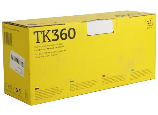 Тонер-картридж T2 TC-K360 (TK-360) с чипом