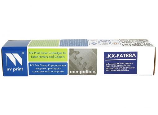 Картридж NV-Print совместимый Panasonic KX-FAT88A для KX-FL403RU/413RU/C413RU. Чёрный. 2000 страниц.