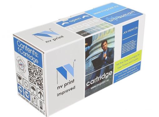 Тонер-картридж NV-Print совместимый Panasonic KX-FAD412А для KX-MB2000/2020/2030. Чёрный. 6000 страниц.